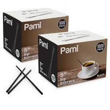Coffee Stirrers Plastic Beverage Mixers Disposable Drink Straws Coffee Bar 2000c