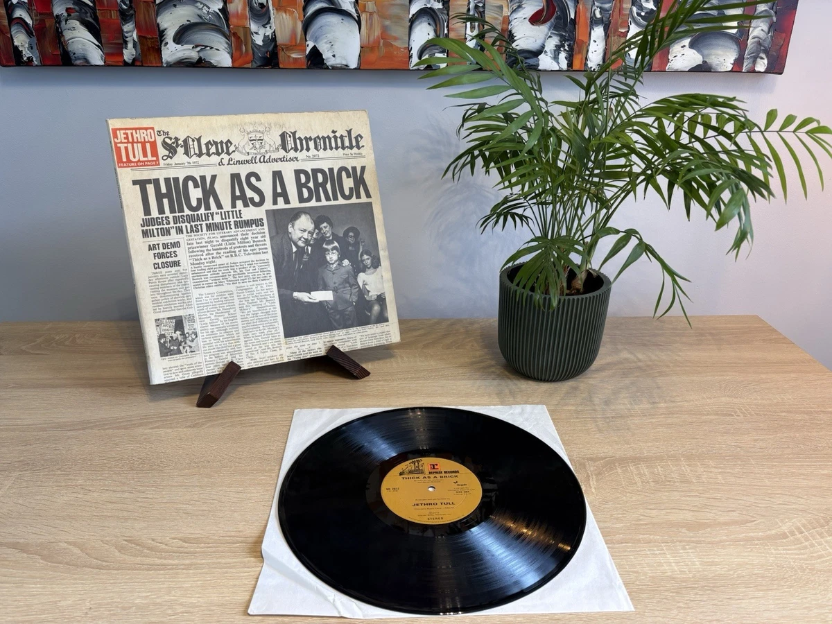 Jethro Tull Thick As A Brick Lp for sale | eBay