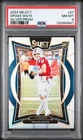 2024 PANINI SELECT SILVER PRIZM #27 DRAKE MAYE ROOKIE RC PSA 8