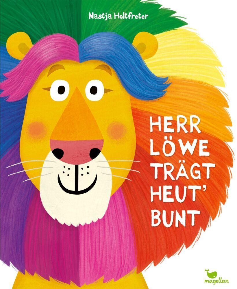 Herr Löwe trägt heut' bunt: Ein Bilderbuch durch die Welt der Farben (Holtfreter Bilderbücher) - Bild 4