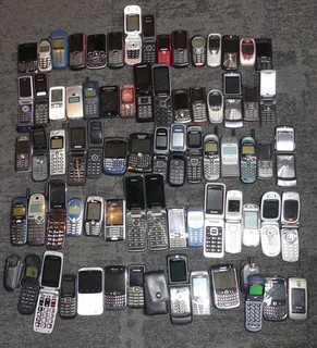 Großes Handy Konvolut 72 Stück UNGETESTET VINTAGE Bastler Retro