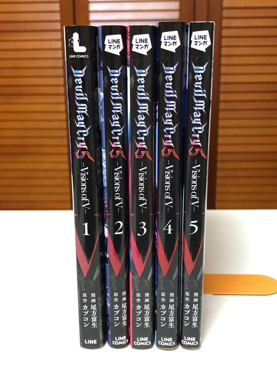 Devil May Cry 5 Visions of Ⅴ 全5巻完結セット 91wzWG1qsFL._UF350,350_QL50_.jpg
