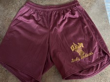Vintage ULM Lady Indians Basketball Shorts Warhawks NLU Northeast Louisiana 