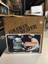 vintage Coleman portable heater model 513 5000 BTUs Great condition 1983
