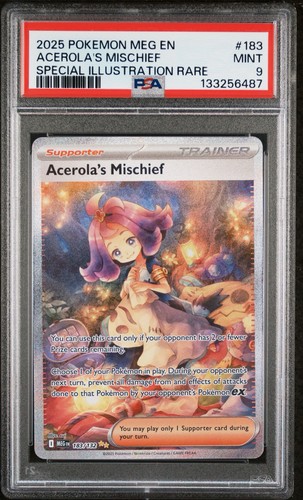 Acerola's Mischief graded PSA 9 for sale on eBay