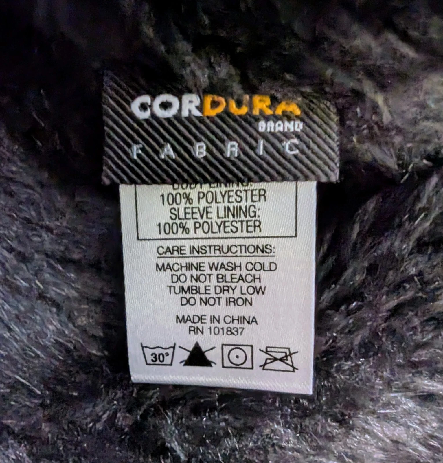 Supreme Quilted Cordura Lined Jacket Size XL Black Box Logo SS20 J80 - product detail image 4