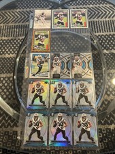 2025 Phoenix Green Lava #75 Chuba Hubbard 134/225 & (18) Chuba Hubbard Cards