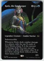 Kotis, the Fangkeeper (Borderless) #362 - Tarkir: Dragonstorm
