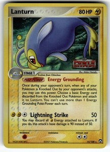 Lanturn Pokemon Card | eBay
