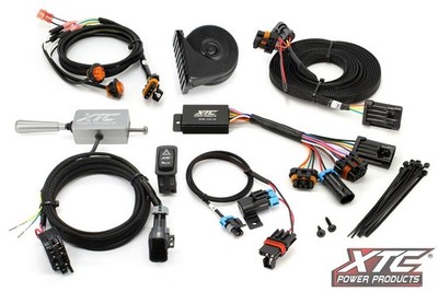 XTC Power Products ATS Kit Mit Billet Säulenhebel #ATS-L-POL-RBU