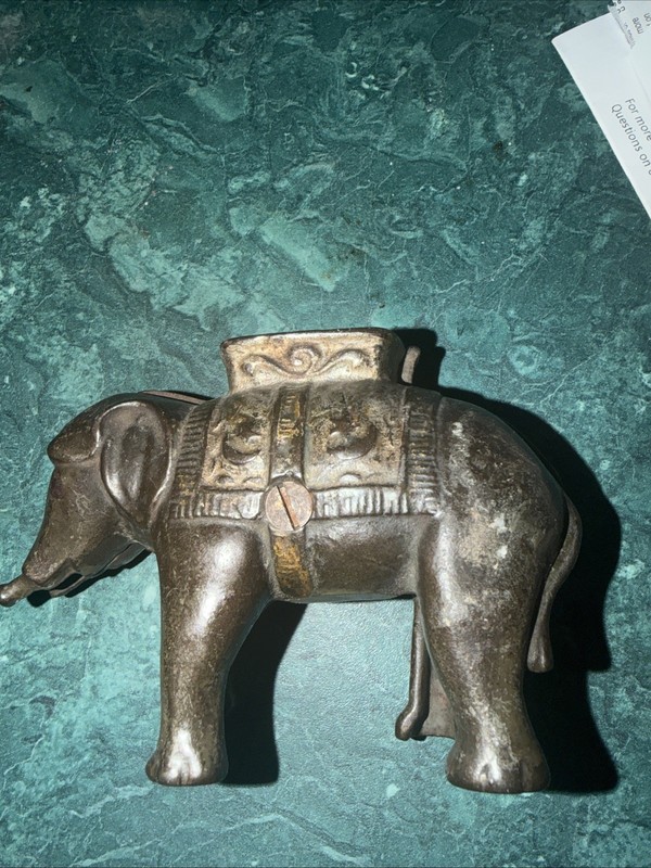 Vintage Elephant Piggy Bank