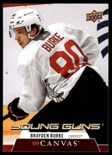 2020-21 UPPER DECK YOUNG GUNS CANVAS Brayden Burke Arizona Coyotes #C220