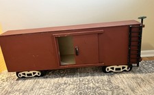 Large Wooden Train Box Car Storage/Toy Box. H...