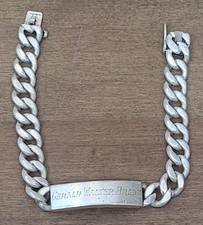 Vintage Sterling Silver Napier WWII Engraved ...