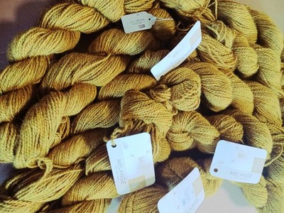 Blue Sky Melange. 10 Skein. 100% Baby Alpaca. 50 gm/110 Yds Each. Selling As Lot