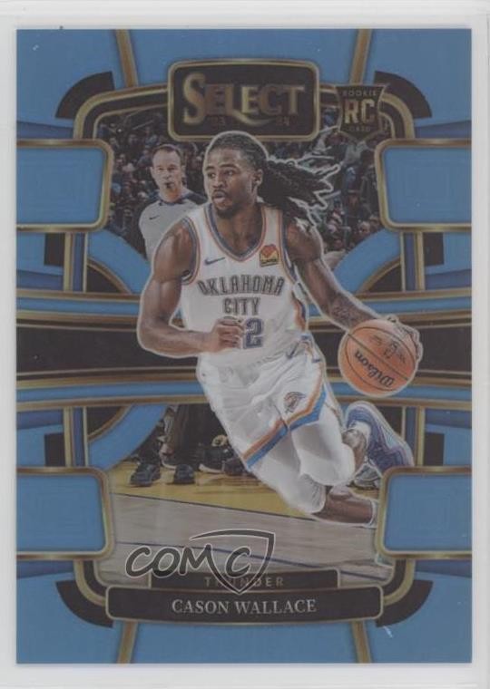 2023 Panini Select Concourse Light Blue Prizm /299 Cason Wallace Rookie RC 19cx