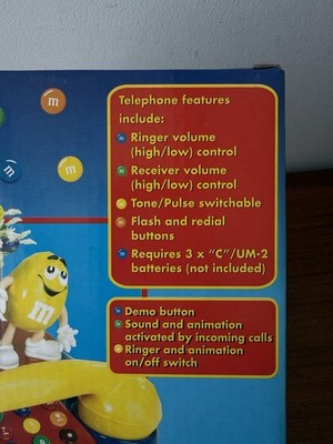 M & M's Swarm Phone Brand New in Box Officially Licensed Product