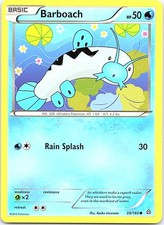 Barboach Primal Clash 39/160 Common Pokemon Near Mint Pokemon Card