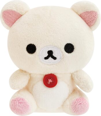 ai.house 白いままクマ Rilakkuma Hand-held Plush Toy A Wonderful House Korilakkuma H75 x