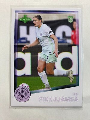 Elli Pikkujämsä 2023 Racing Louisville FC #308 Parkside Vol 2 NWSL Card Rookie