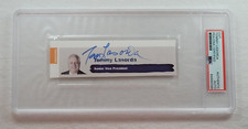TOMMY LASORDA Large Cut Signature-Hall of Fame-LOS ANGELES DODGERS-PSA