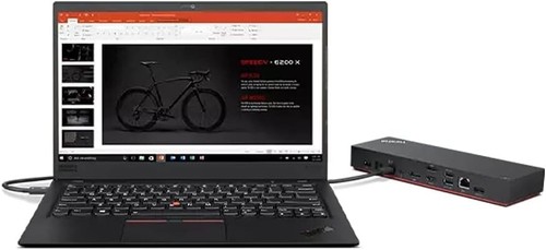 NEW Lenovo 40B00135US Thunderbolt 4 ThinkPad Universal Dock + 3 YR WARRANTY - Afbeelding 7 van 7