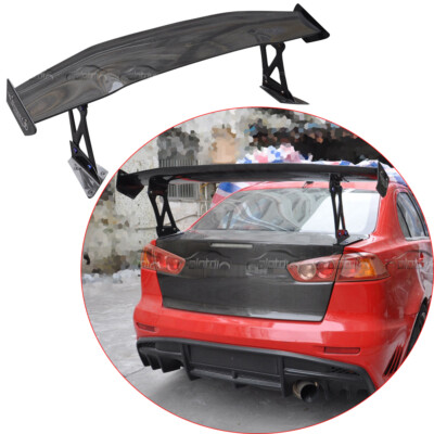 For 2008-2017 Mitsubishi Lancer EVO 10 Carbon Fiber VRS Style Spoiler Trunk Wing