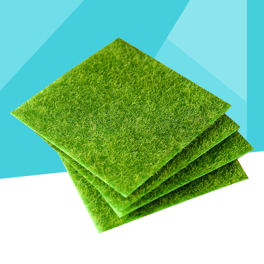 2 Pcs Diy Fake Moss Indoor Outdoor Carpet Outdoor Artificial Moss eBay
