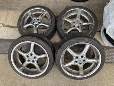 4x 225/40ZR18 92Y KUMHO ECSTA LE SPORT SOMMERREIFEN AUF 8,5x18 BROCK ALUFELGEN !
