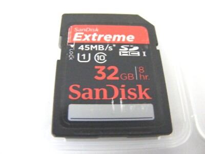 . . 32GB SDHC Extreme Class 10 45MB/s ( 32 GB SDHC Extreme ) SanDisk gebraucht .