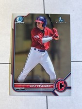 Jose Pastrano 2022 Bowman Chrome Prospect #BCP-21 Cleveland Guardians