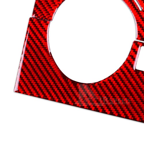 For Toyota Tundra 2014-21 Red Center Control Console Cover Sticker Carbon Fiber - Picture 8 of 9