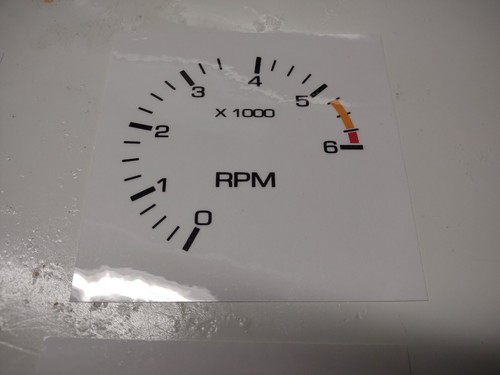 White Face Gauges for 1983-1986 Ford Mustang MPH and METRIC KPH - Picture 11 of 20