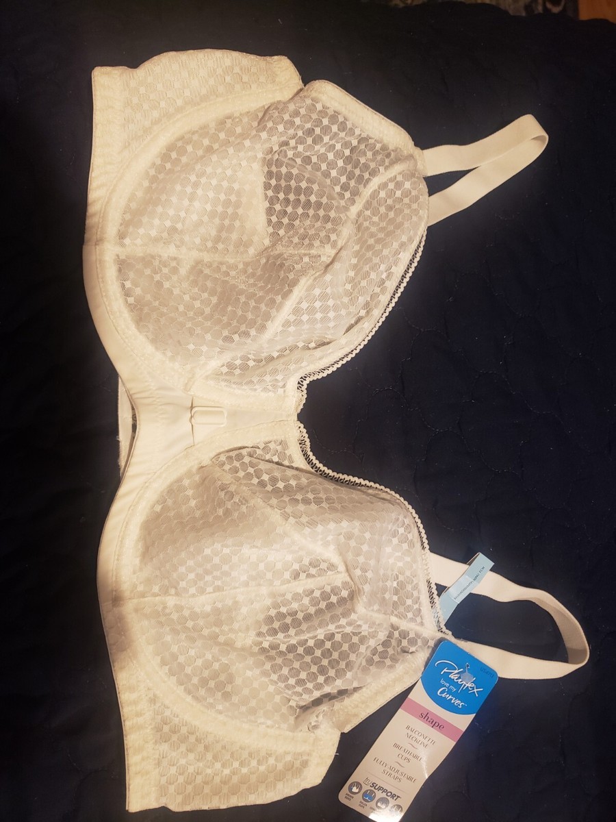 Playtex Love My Curves Shape Balconette Bra 4713 Mother of Pearl