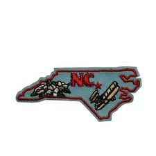US State Travel Embroidered Iron On Patches All 50 States Available - Tourist