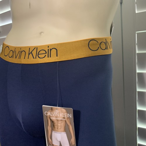 $$$CALVIN KLEIN CALZONCILLO BOXER MODAL ULTRA SUAVE PARA HOMBRE (PEQUEÑO) NB1797-412 - Imagen 7 de 7
