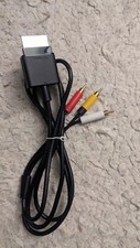 Genuine Official OEM Microsoft XBOX 360 S Slim Composite AV Audio Video Cable