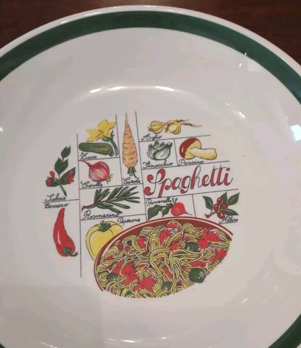CCC Italy 11 3/4" Spaghetti Pasta Serving Bowl. ML - Picture 3 of 6