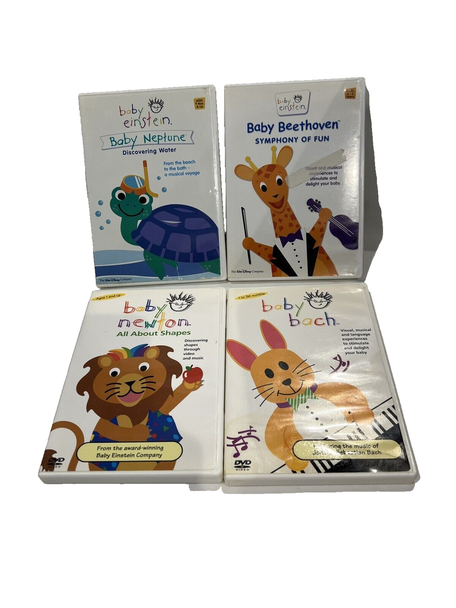 Disney Baby Einstein - Baby Beethoven - Baby Newton & Baby Bach