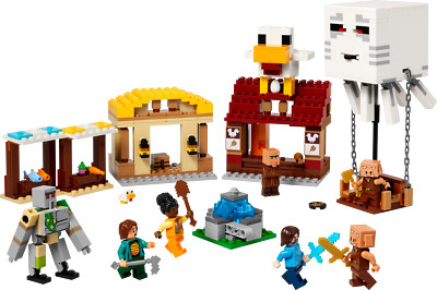 LEGO Minecraft: The Ghast Balloon Village Attack (21273) - NEW - SET AUTHENTIC..