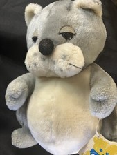 Vintage Dakin Stuffed Animal Nature Babies 1980 With OG Tag My FAT CAT