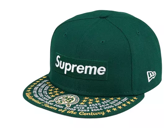 Supreme Monogram Box Logo New Era【7 3/8】