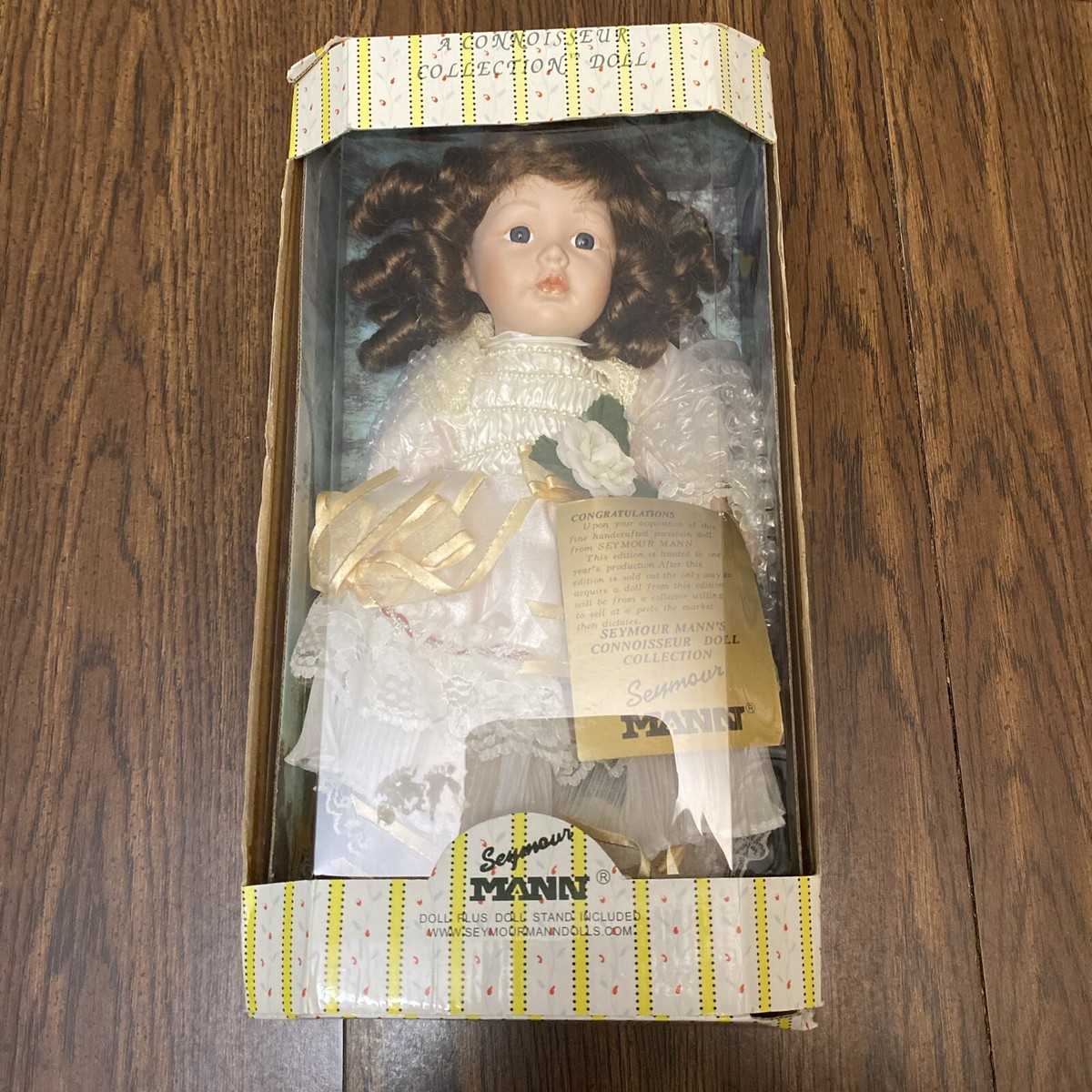 Seymour Mann Handcrafted Porcelain Doll Connoisseur Collection