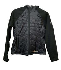 Cloudveil Sz Xs (b ~35") Igneous Hybrid Hooded Primaloft Jacket Women Black Nwt