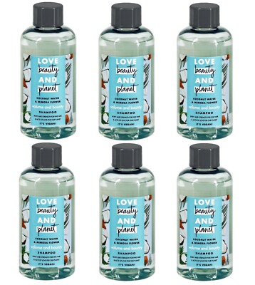 Love Beauty & Planet Volume and Bounty Shampoo für feine Haare 6x100ml