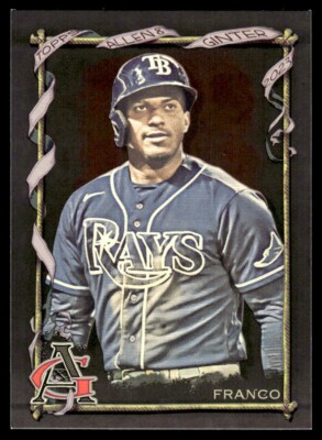 Wander Franco 2023 Topps Allen & Ginter X Black Card | #5 Tampa