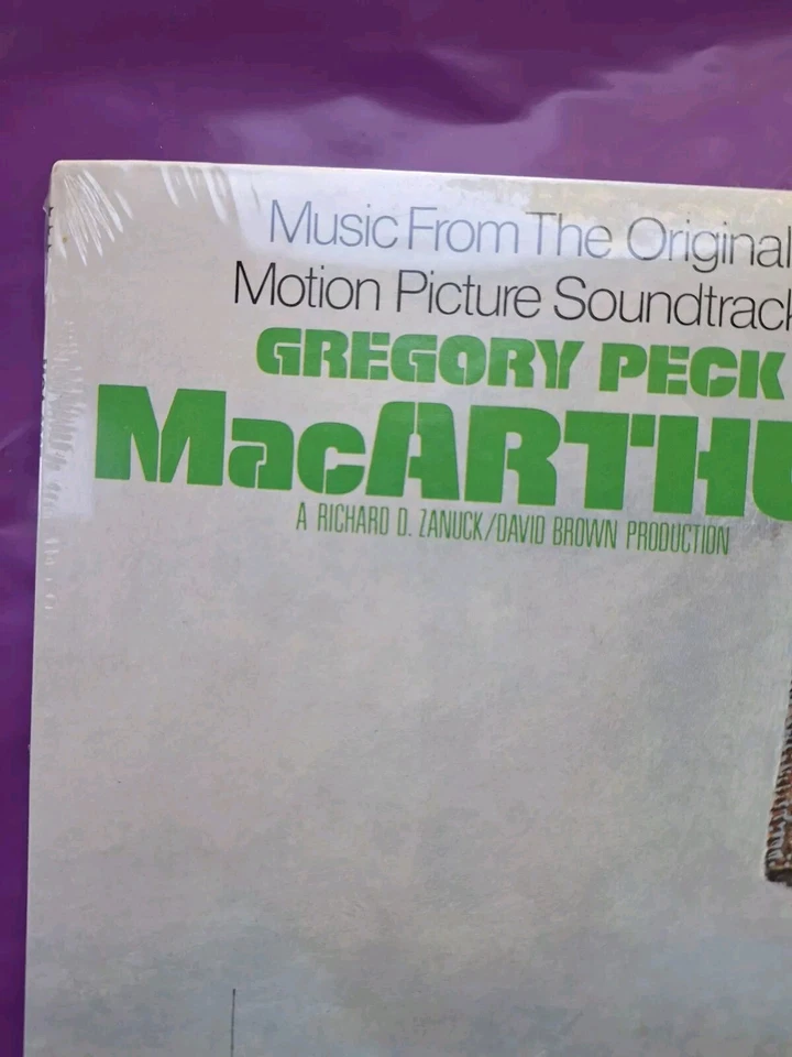 MacArthur Music From the Original Soundtrack Vinyl LP Sealed 1977 - Image 4 of 4