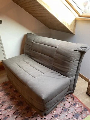 Canapé convertible BZ en tissu - Gris - Photo 1/3