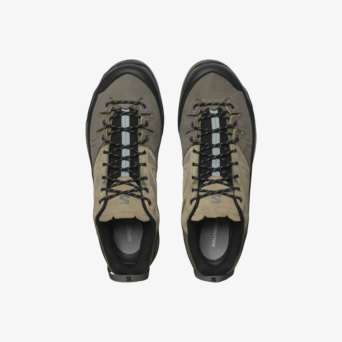 SALOMON X Alp LTR UOMO TAGLIA 9 5 peltro cachi vintage nero