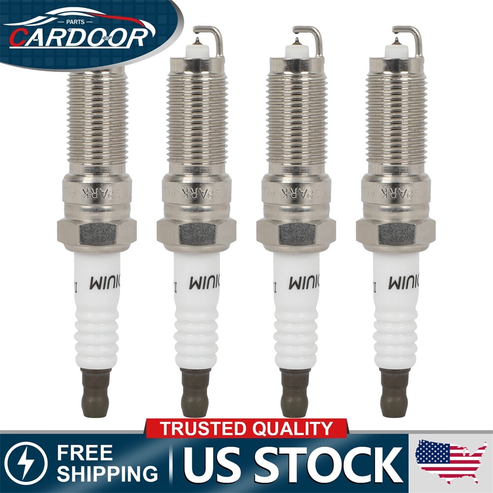 4pcs Iridium  Platinum Spark Plugs For 2014-2016 Ford Transit Connect 1.6L L4